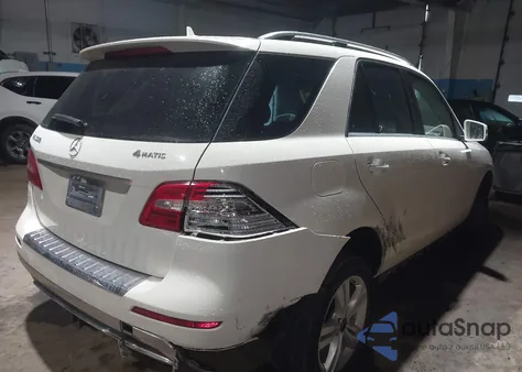 2013 Mercedes-Benz Ml 350 4Matic из США, поврежденный, VIN 4JGDA5HB9DA219679